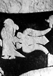 Изображение на готландском камне Андре III.