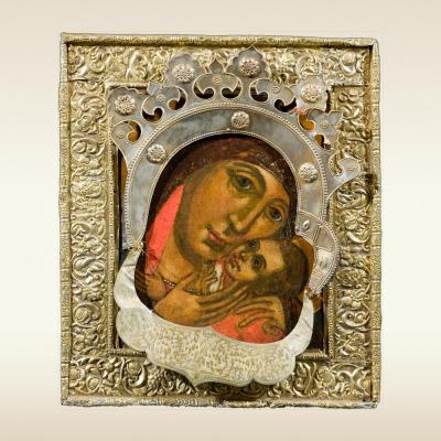 Икона. Богоматерь корсунская. 17 век