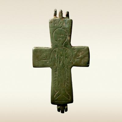 Крест-Энколпион. Конец 215; – начало XI века. Византия.