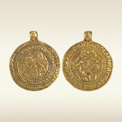 Золотой змеевик «Смоленская гривна». XII век