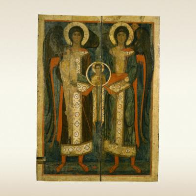 Икона: Собор архангелов Михила и Гавриила. Вторая половина XIII века