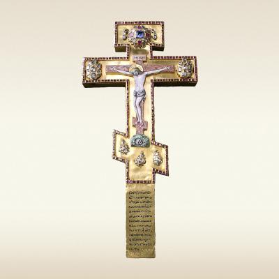 Крест напрестольный, 17 век