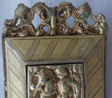 Отделка пряги серебряного шляхетского пояса 16-17 века