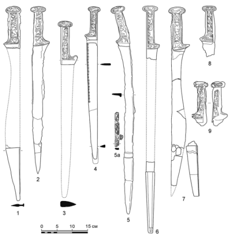 Скифские однолезвийные мечи типа Шульговка