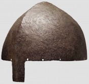 Рыцарский шлем с носовой пластиной