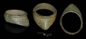 Средневековый Шеврон 'кольцо на большой палец лучника'
