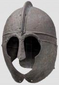 Поздний римский железный шлем