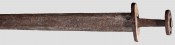 Франкский меч со сварным клинком 7th/8th века