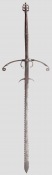 Австрийский двуручный меч-фламберг
