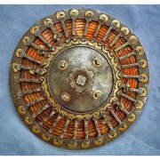 Османский, укрепленный железными деталями щит Калкан