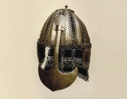 Кольчато-пластинчатый шлем