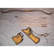 Саадак - комплект из лука налучья и колчана со стрелами