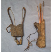 Саадак - комплект из лука налучья и колчана со стрелами
