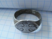 Серебрянный перстень 15 века