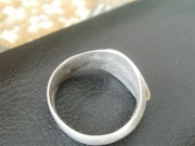 Серебрянный перстень 15 века
