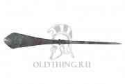 Железный наконечник стрелы периода Средневековья (XI - XIII вв.). Длинна: 100 мм