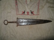Широколезвийный сарматский меч