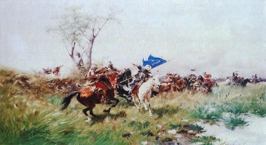 Атака кавалерии
