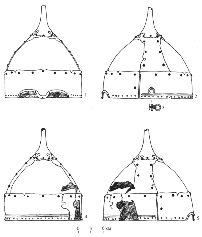 монгольский шлем Шадрино