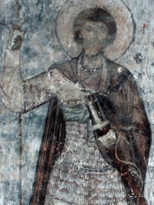 Св. Георгий в традиционной ламеллярной кирасе в Тимотесубани