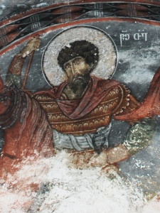 св. Федор (Лагурка), с хорошо сохранившимся изображением ламелляра с заклепками между пластин