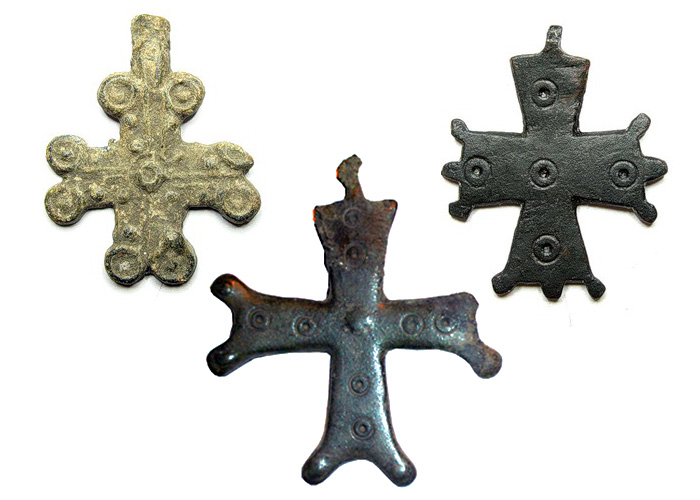 Византийские нательные кресты найденные на территории Древней Руси, XI-XIII вв