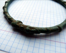 Клад бронзовых браслетов VIII-VI до н.э.