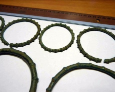 Клад бронзовых браслетов VIII-VI до н.э.