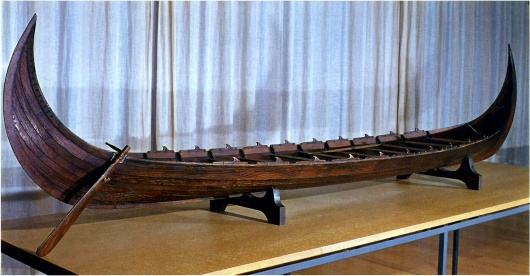 Модель Квальзундского корабля (Бергенский мореходный музей, Норвегия).